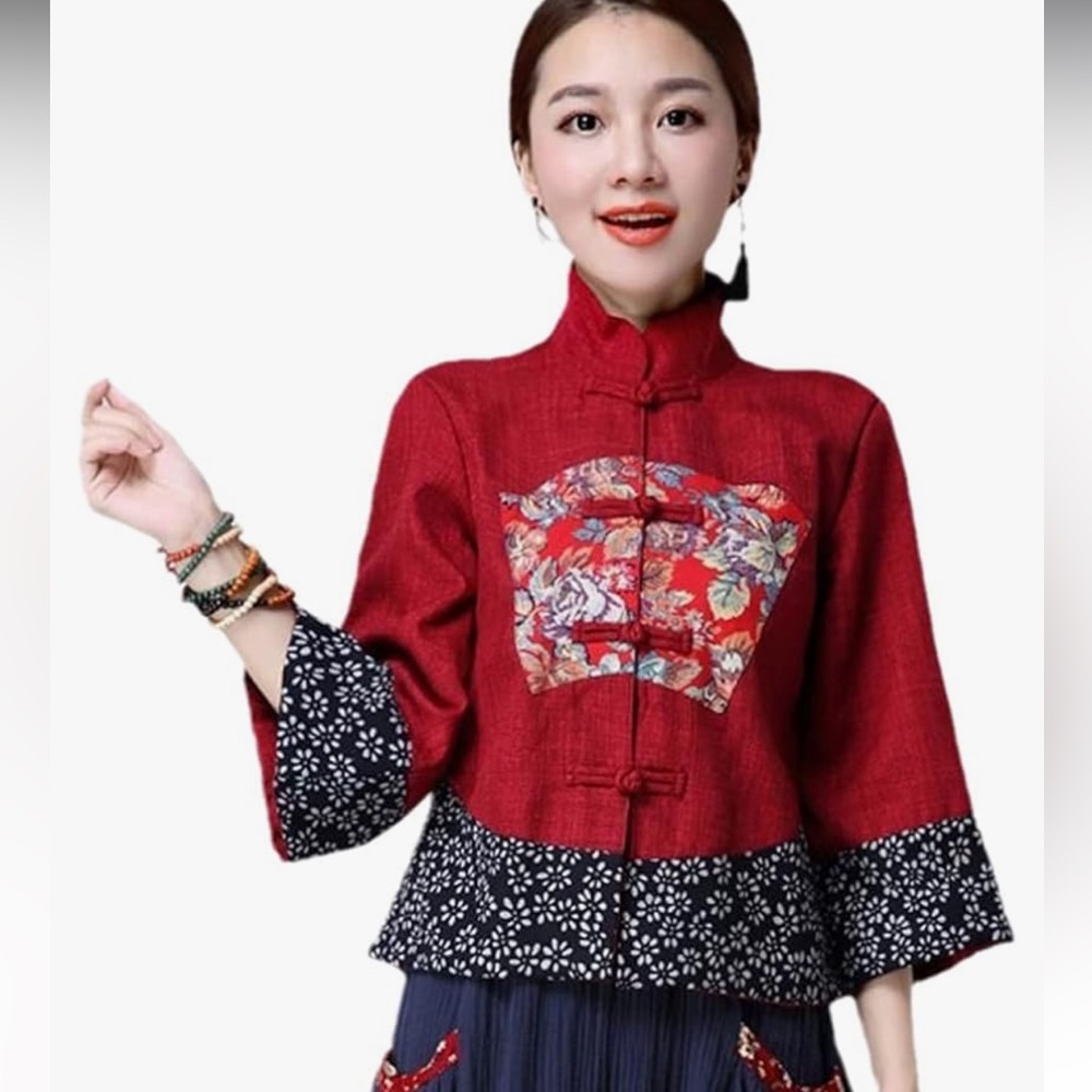 NWT Floral Jacket
